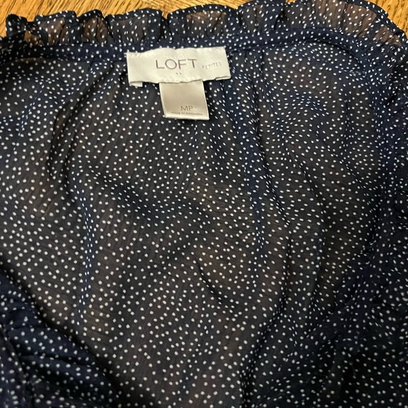 Loft Polka Dot Blouse - Picture 4 of 4